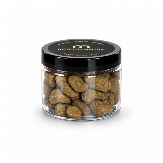 Braškių Matcha karamelizuoti anakardžiai 80g