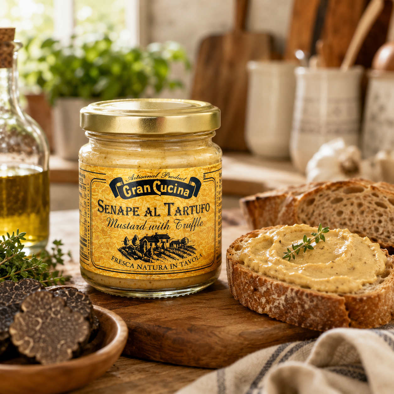 Garstyčios su trumais 85g 1