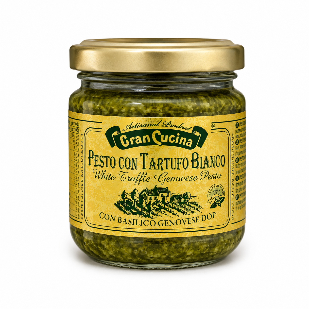 Genovese pesto su baltaisiais trumais 80g