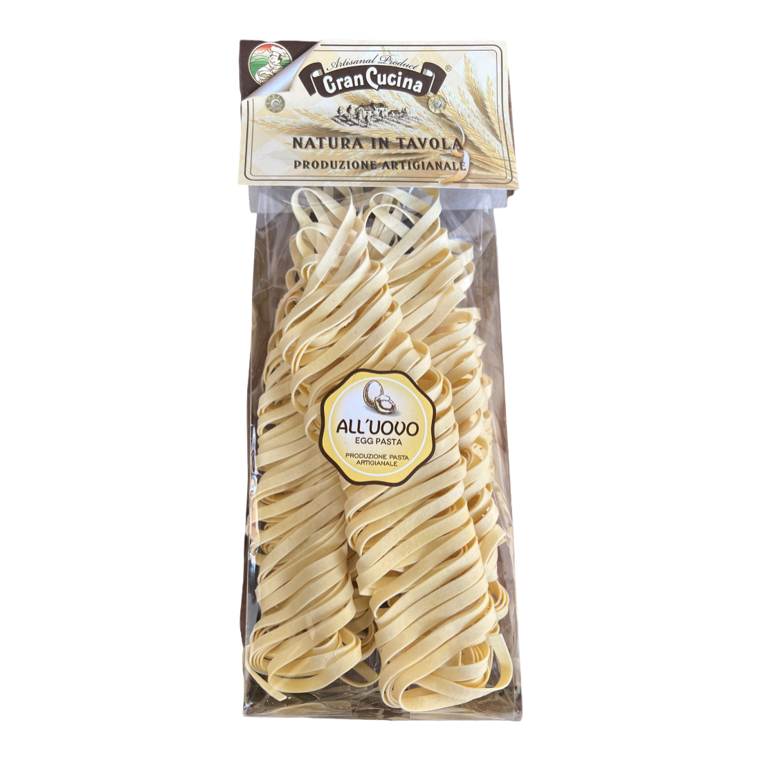 Itališki tradiciniai makaronai Tagliatelle su kiaušiniu 500g