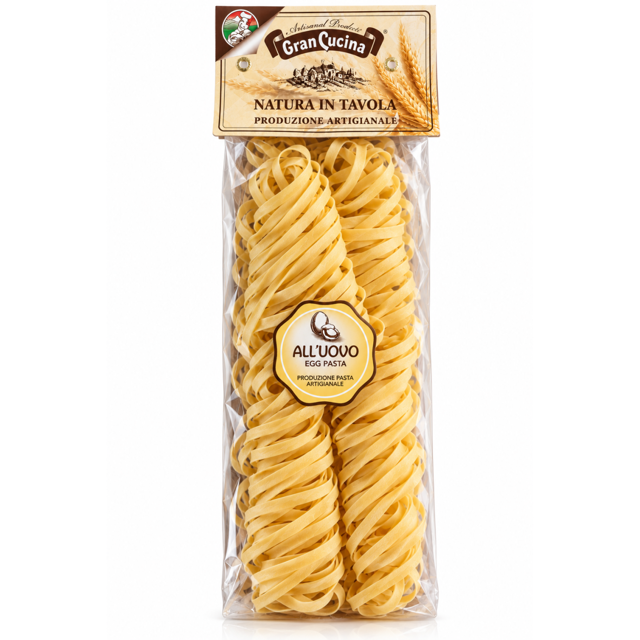 Itališki tradiciniai makaronai Tagliatelle su kiaušiniu 250g