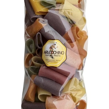 Itališki makaronai PACCHERI ARLECCHINO 500g