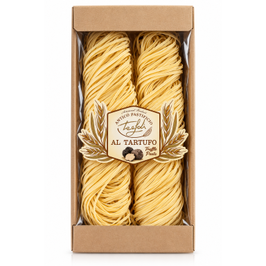 Itališki makaronai su trumais ir kiaušiniais Tagliolini 250g