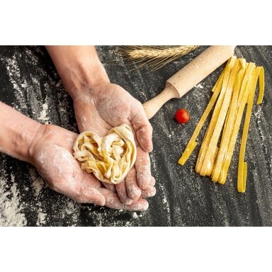 Itališki tradiciniai makaronai Tagliatelle su kiaušiniu 250g