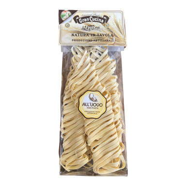 Itališki tradiciniai makaronai Tagliatelle su kiaušiniu 500g