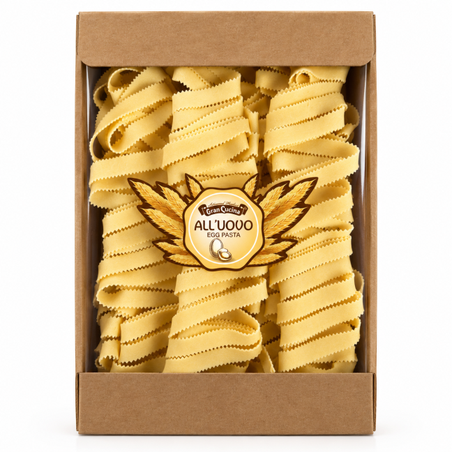 Itališki dantyti makaronai su kiaušiniu 500g