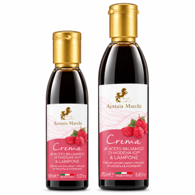 Modenos aviečių balzaminis kremas IGP 250ml Modenos aviečių balzaminis kremas IGP 250ml