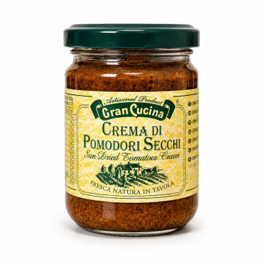 Saulėje džiovintų pomidorų kremas 130g