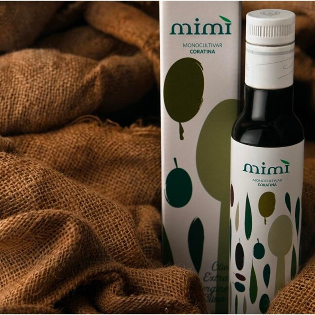 Ypač tyras alyvuogių aliejus Mimi D.O.P. CORATINA 500ml 1 Ypač tyras alyvuogių aliejus Mimi D.O.P. CORATINA 500ml 1